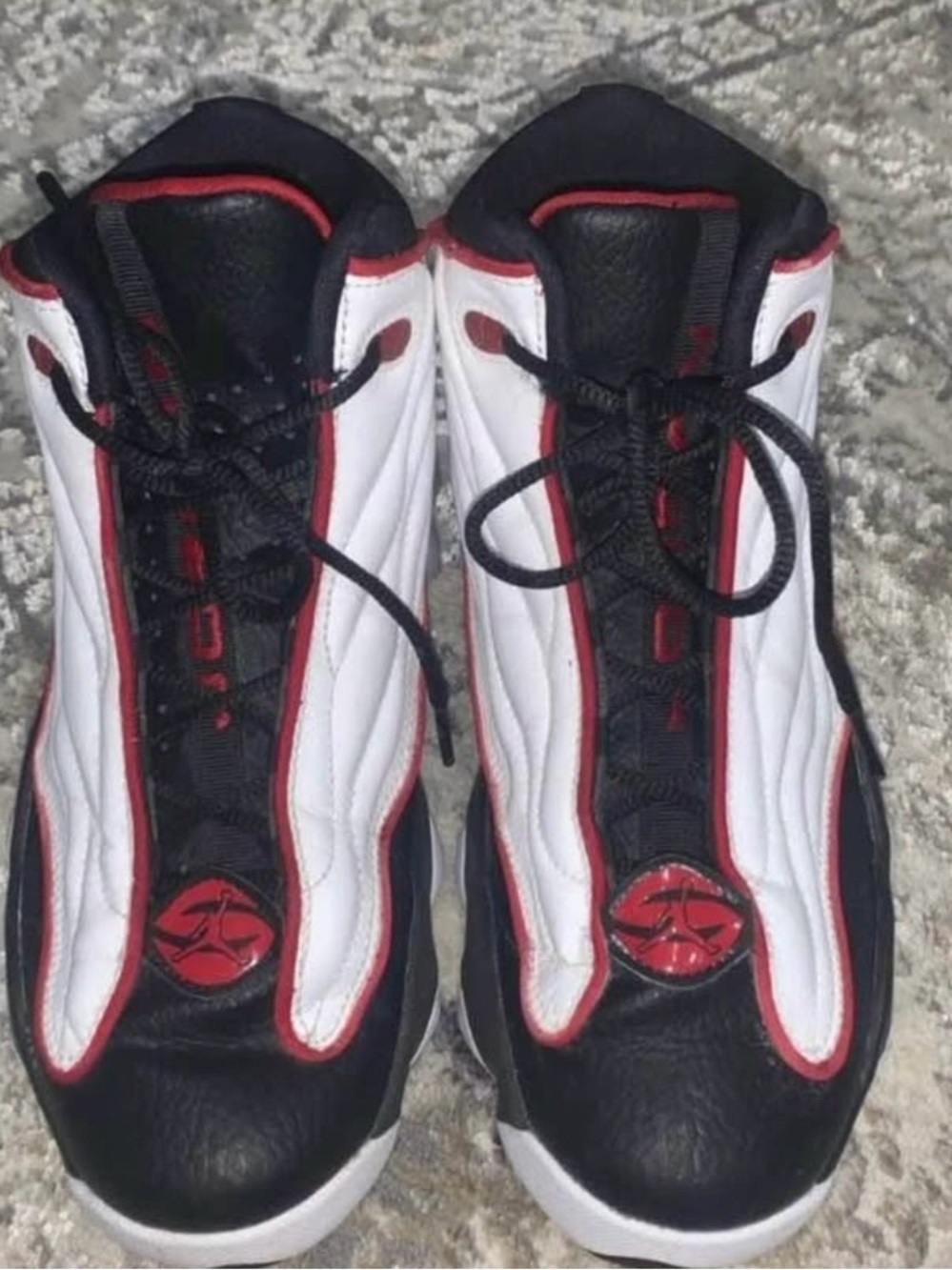 Air Jordan Pro Strong Black Varsity Red
